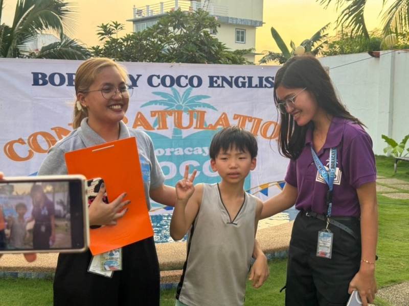 フィリピン留学 Cebu21 - Boracay Coco English-Kids-11